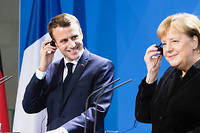 &Agrave; Berlin, un tandem Macron-Merkel fragilis&eacute;