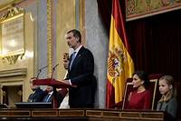 Espagne: le roi d&eacute;fend une Constitution garantissant &quot;l'unit&eacute;&quot; du pays