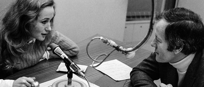 Brigitte Fossey repond aux questions de Jacques Chancel lors de l'emission << Radioscopie >> du 14 janvier 1972.