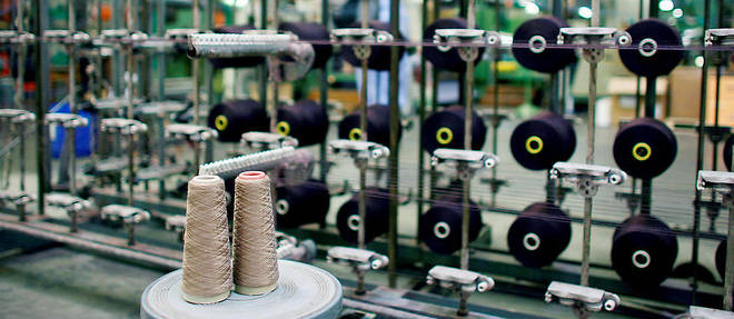 Une usine de textile. (Photo d'illustration).