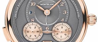 <p>Elegance et sobriete pour les nouveaux chronographes Montblanc. </p>