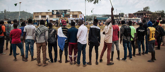 Des habitants de Beni protestent contre le report des elections dans leur region le 27 decembre. L'illustration que les populations ne veulent plus etre la dinde des farces electorales organisees en Afrique centrale.