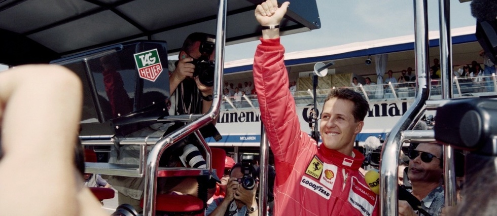 Michael Schumacher, cinq ans a l'arret