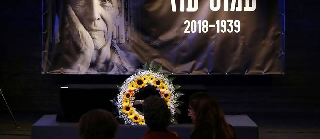Funerailles a Tel-Aviv du celebre ecrivain israelien Amos Oz