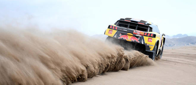 Le sable sera omnipresent sur les 10 etapes du rallye Dakar au Perou. 
