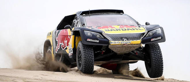 En trois participations au Dakar, Sebastien Loeb compte deja 10 victoires d'etapes.