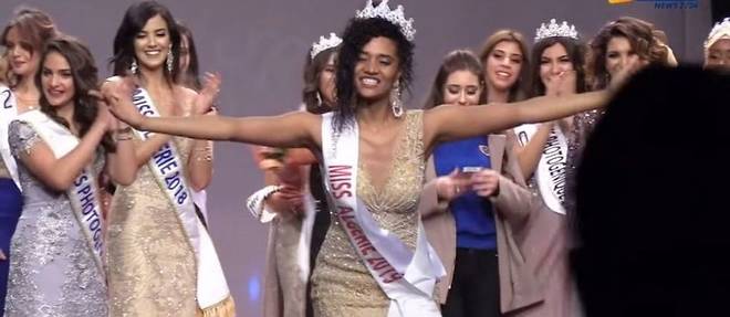 Khadidja Benhamou est la gagnante de l'election de Miss Algerie 2019.