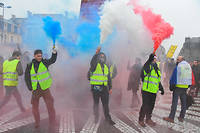  Bourges a ete choisie par le collectif La France en colere pour etre le centre de l'acte IX de la mobilisation des Gilets jaunes le 12 janvier 2019 