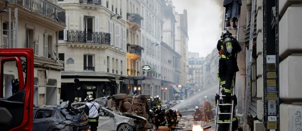 Forte explosion a Paris, des blesses