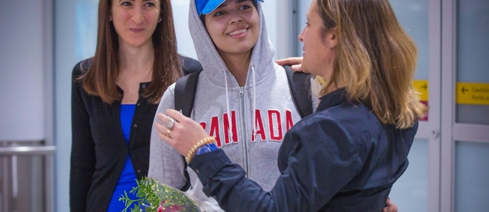 "Tres heureuse", la Saoudienne Rahaf Mohammed al-Qunun entame une nouvelle vie au Canada