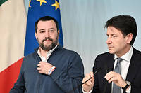  Le ministre de l'Intérieur Matteo Salvini et son Premier ministre Giuseppe Conte ont enfin tenu un discours commun auprès du commissaire européen chargé de l'Asile, Dimitris Avramopoulos. 
