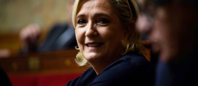 Europeennes: Marine Le Pen affirme ne pas vouloir "recuperer" les "gilets jaunes"