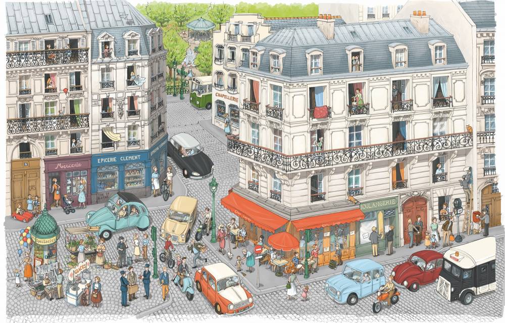 "100 ans d'un immeuble parisien" © Parigramme Parigramme