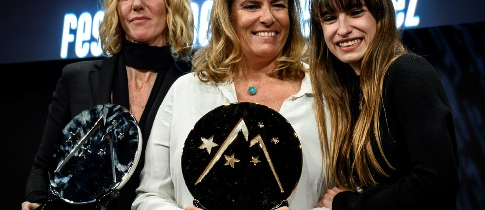 Lisa Azuelos et Sandrine Kiberlain couronnees au Festival de l'Alpe d'Huez