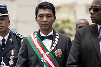 Investi pr&eacute;sident, Andry Rajoelina promet de combler les retards de Madagascar