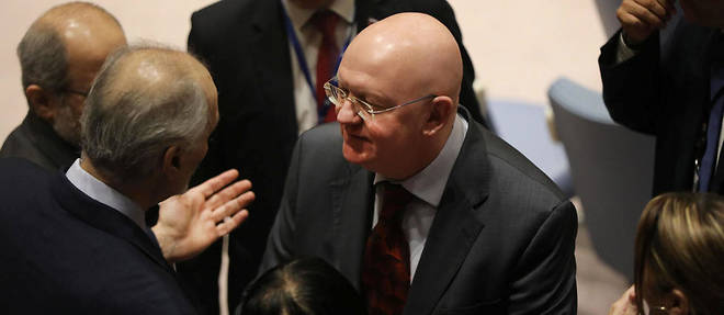 L'ambassadeur russe a l'ONU Vassily Nebenzia.