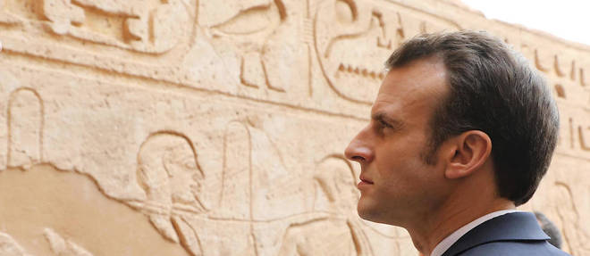Emmanuel Macron devrait appeler les autorites egyptiennes a accorder aux Francais un nouveau chantier de fouilles.