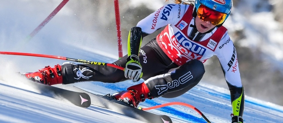 Ski: Shiffrin domine la 1re manche du geant de Maribor, Worley 3e