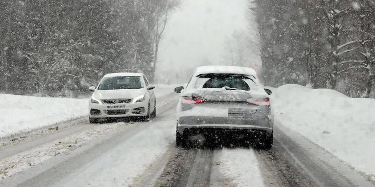 meteo six departements en alerte neige et verglas le point