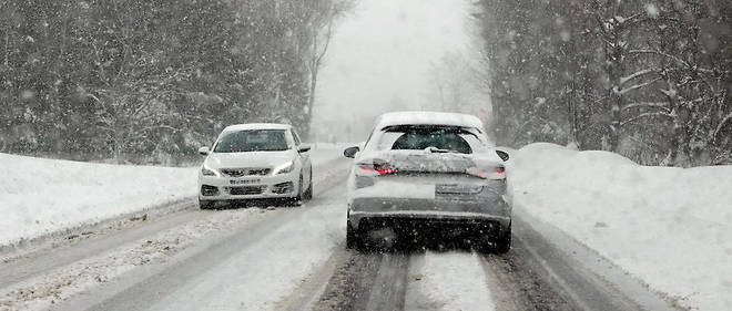 Meteo Six Departements En Alerte Neige Et Verglas Le Point