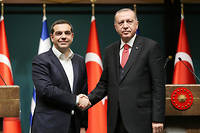 Turquie&nbsp;: Alexis Tsipras en d&eacute;placement pour apaiser les tensions