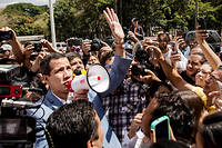  « Chaque jour où je suis libre est une démonstration du fait que nous sommes du côté de la Constitution », souligne Juan Guaidó.  ©Leo Alvarez