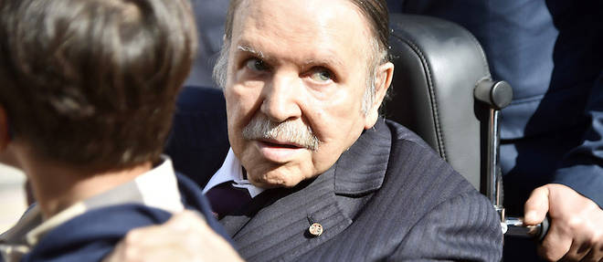 Le president Bouteflika en novembre 2017.