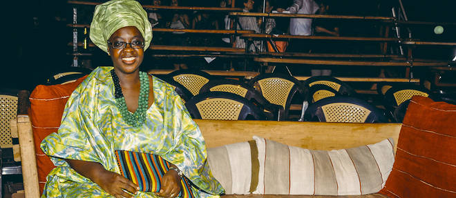 Bisi Silva, a Bamako en 2015, aux rencontres de la photographie dont elle etait la directrice artistique.
