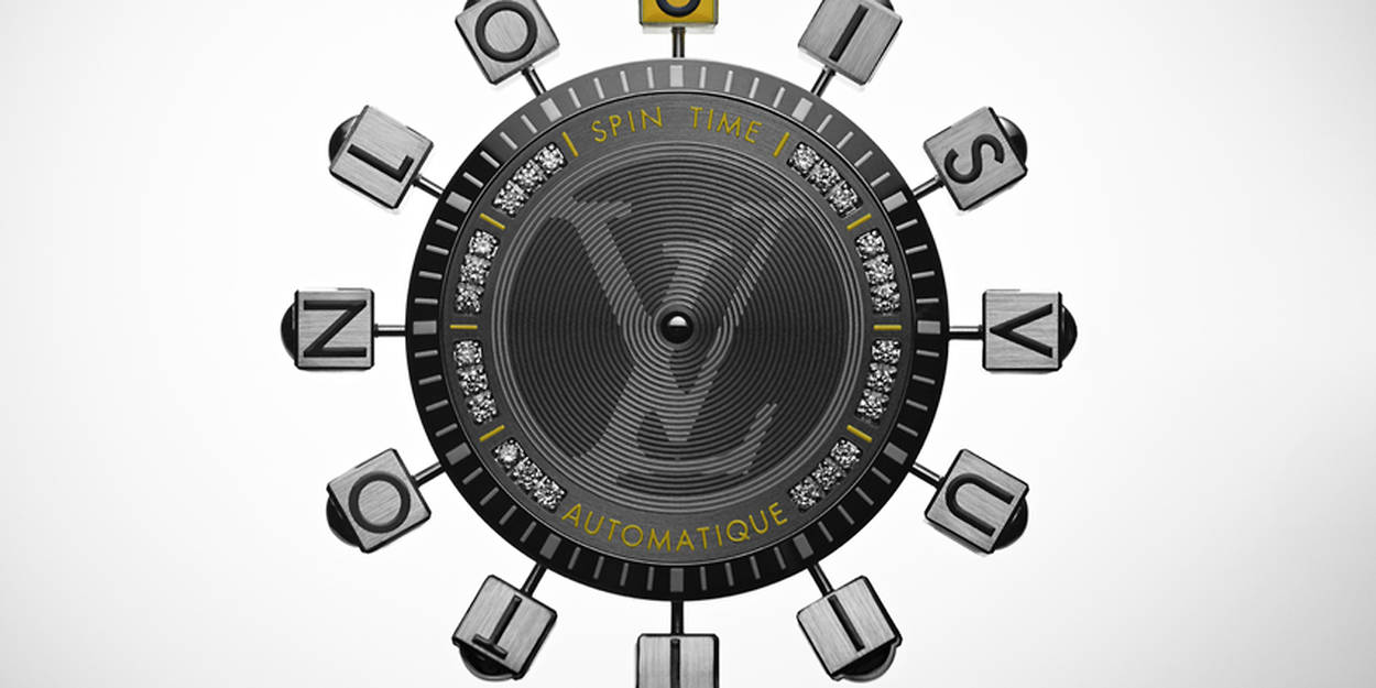 Tambour Spin Time Air Quantum: Louis Vuitton invente le temps cubique