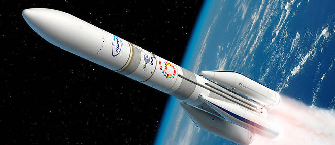 Representation d'Ariane 6 lancee dans l'espace.