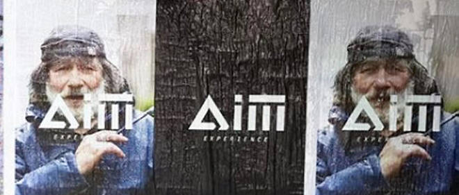 AIM Experience a engage un sans-abri parisien pour devenir l'egerie de sa campagne