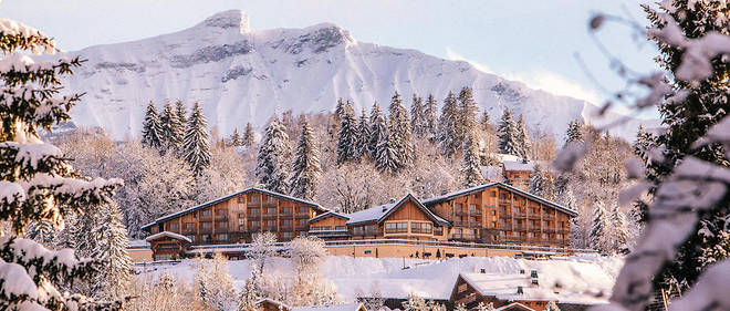 Fraichement renove, l'hotel l'Arboisie offre un tres beau panorama sur Megeve et le massif des Aravis.