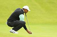 Golf: Holmes en t&ecirc;te du Genesis Open apr&egrave;s le 1er tour, Woods loin derri&egrave;re
