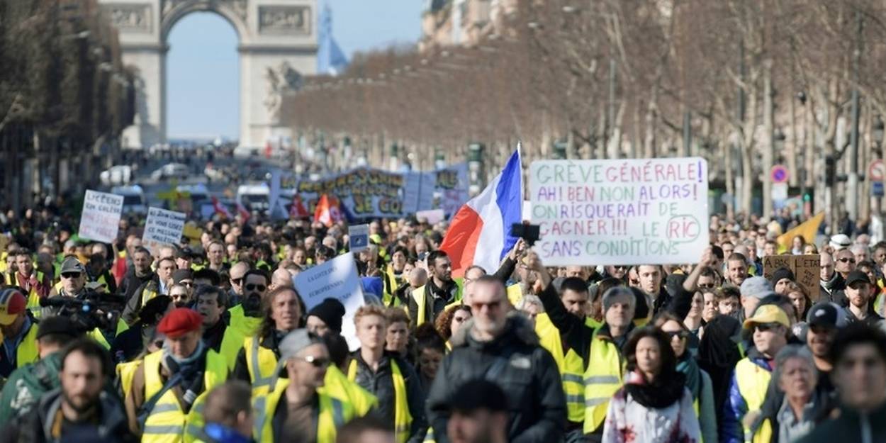 Nouvelle Mobilisation Des Gilets Jaunes Dans Les Rues De Paris Le Point