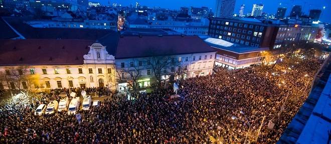 Slovaquie: grandes manifestations pour l'anniversaire de l'assassinat d'un journaliste