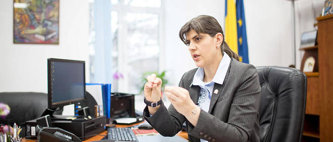 Laura Codruta Kovesi, 45 ans, est en effet la cheffe du parquet qui a longtemps oeuvre a assainir la classe politique roumaine, rongee par la corruption.