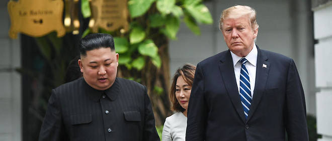 Le president americain et le leader nord-coreen avaient marque l'histoire en juin 2018 avec une premiere rencontre historique a Singapour.