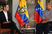 En Equateur, Juan Guaido re&ccedil;oit le soutien du pr&eacute;sident Lenin Moreno