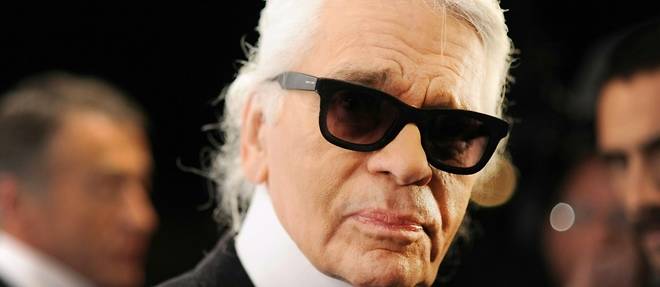 Chanel: des flocons et des larmes pour la derniere collection de Karl Lagerfeld