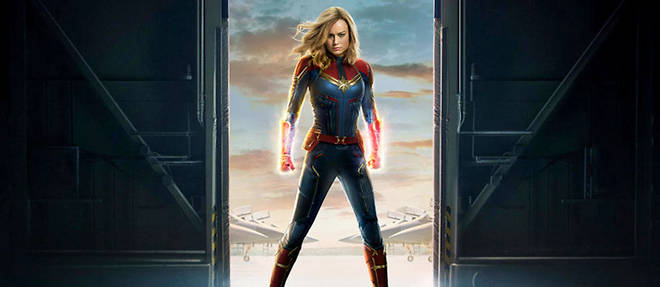 Captain Marvel (Brie Larson), au cinema le 6 mars 2019.