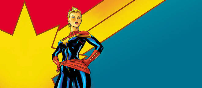 Selection de comic books Captain Marvel.