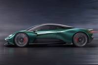  Avec son moteur central arriere, l'Aston Martin Vanquish Vision Concept prefigure une concurrente des Ferrari F8 Tributo, McLaren 720S et Lamborghini Huracan. 