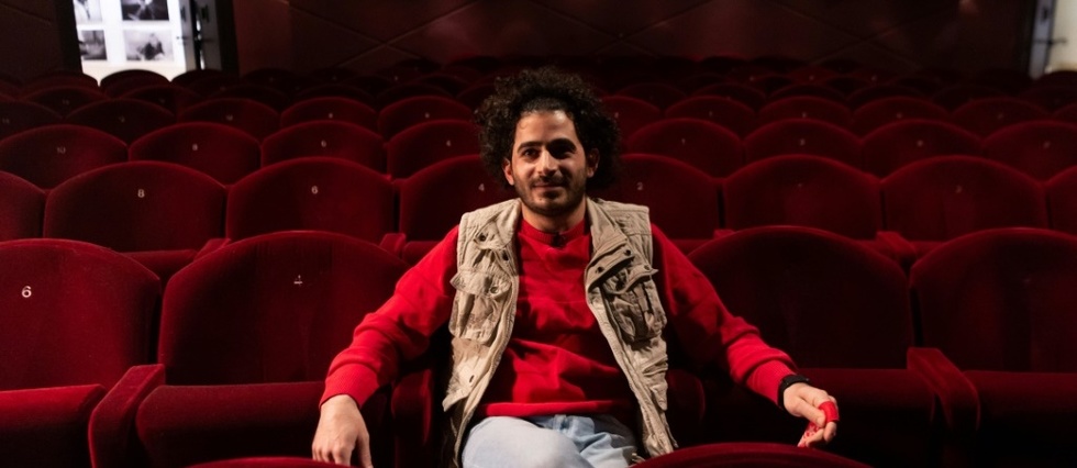 Le theatre, terre d'asile de Rami, refugie syrien a Strasbourg