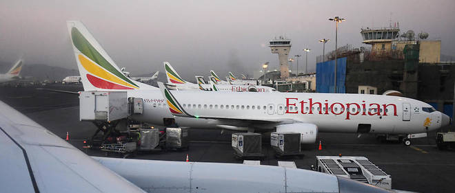 Un Boeing 737 MAX 8 d'Ethiopian Airlines s'est ecrase dimanche au sud-est d'Addis-Abeba, faisant 157 morts