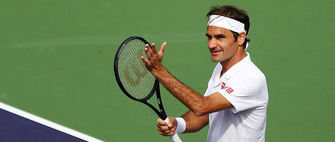 Pour son entree en lice a Indian Wells, Roger Federer a elimine l'Allemand Peter Gojowczyk en deux sets (6-1, 7-5).