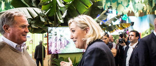 Marine Le Pen au Salon de l'agriculture en 2019.