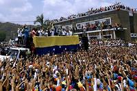 Venezuela: en tourn&eacute;e nationale, Guaido veut marcher &quot;jusqu'&agrave; la pr&eacute;sidence&quot;