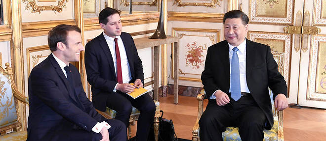 Le president chinois est en visite en France depuis le 24 mars dernier. 