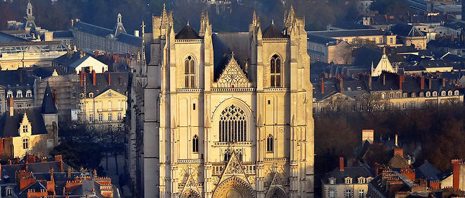 La cathedrale Saint-Pierre-et-Saint-Paul a Nantes.