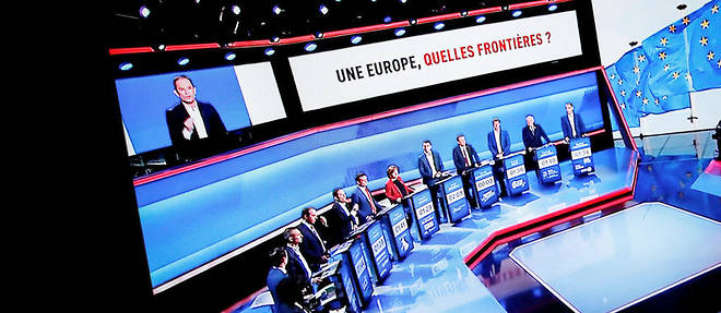 Les chefs de parti s'affrontent dans un nouveau debat pour les elections europeennes mardi.
